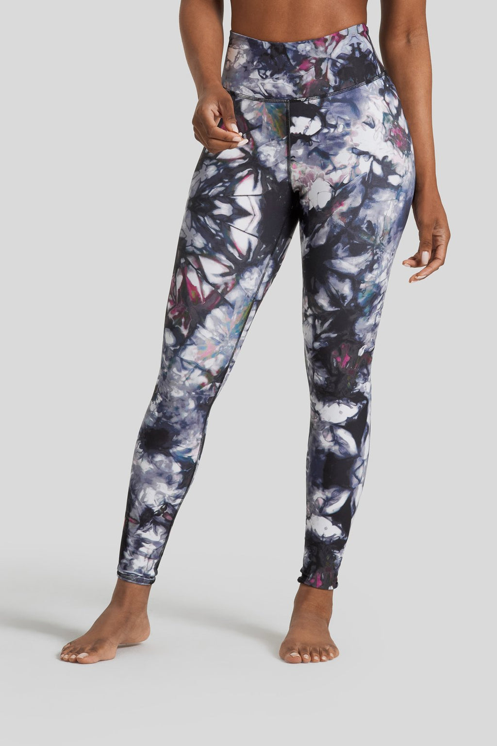 Abstract Print Women's Leggings With Pockets (Wild Green) – TWITCHY