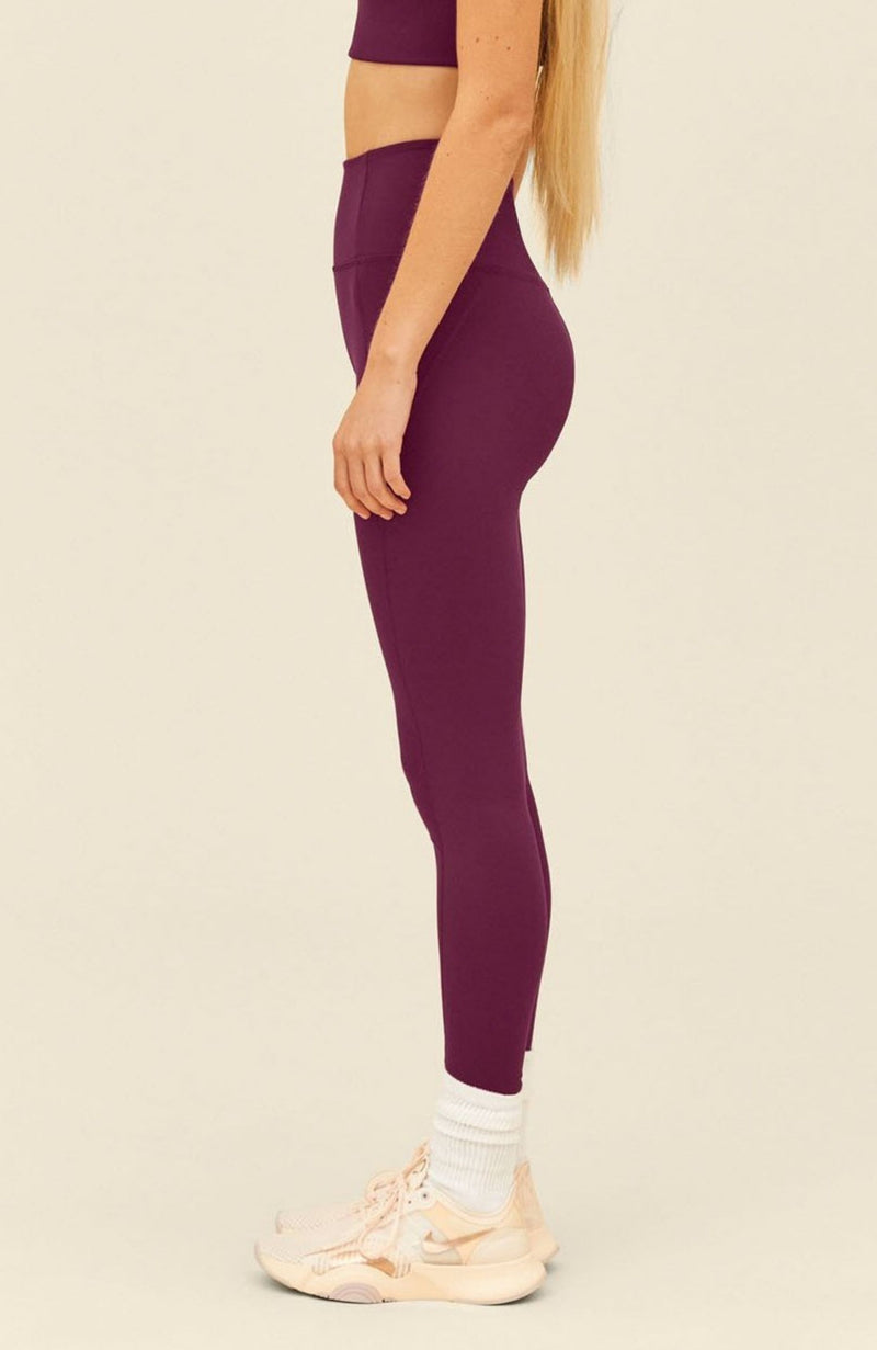 girlfriend collective, Pants & Jumpsuits, New Girlfriend Collective  Purple Wildflower High Rise Waisted Leggings Large